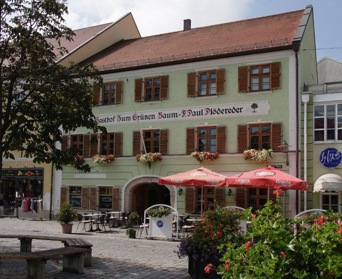 Hotel Zum Grunen Baum พลัทลิง ภายนอก รูปภาพ